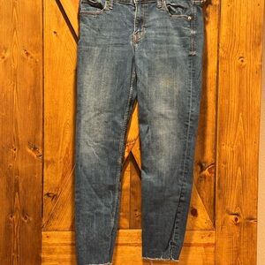 Old Navy Rockstar Super Skinny Blue Jeans